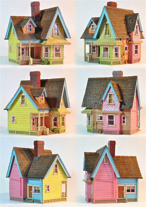 Up Dollhouse Poster By Artmik On Deviantart Disney Up House Up