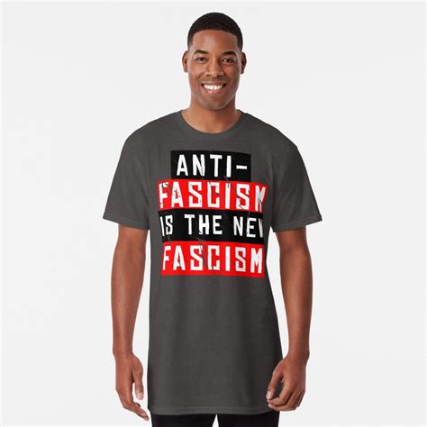 Anti Fascism Is The New Fascism T Shirt By Redshirtsinc Redbubble