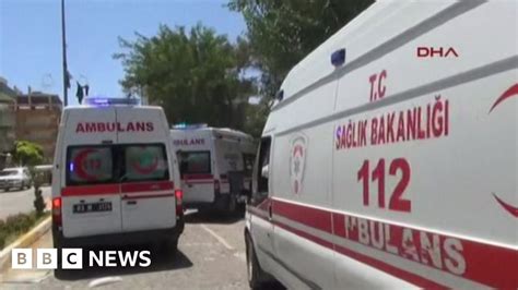 Suruc Explosion Aftermath Of Blast In Turkish Town Bbc News