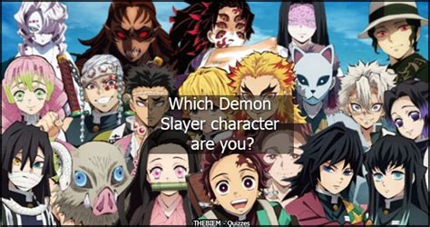 Which Demon Slayer Character Are You Thebiem Quiz
