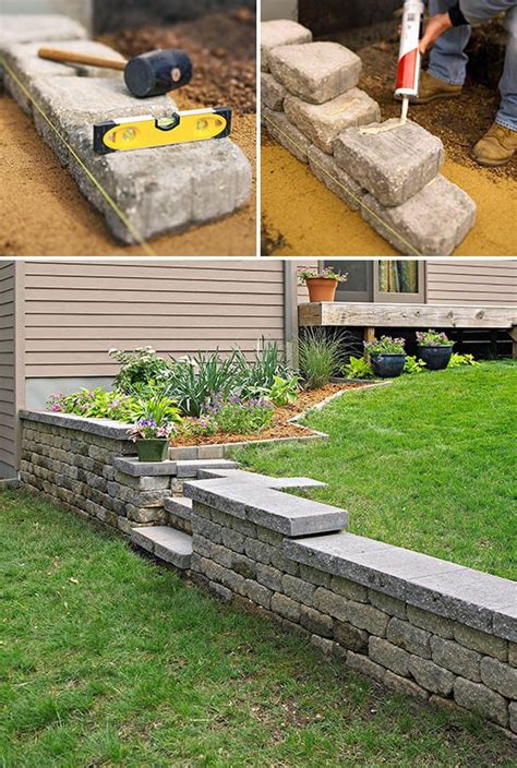 Diy Garden Retaining Walls The Garden Glove