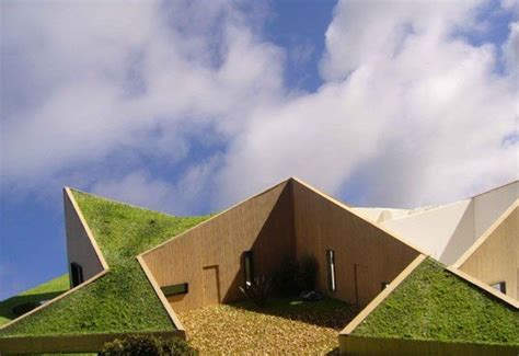 Landhouse Prefabricated Homes With Meadow Roofs Inhabitat Green