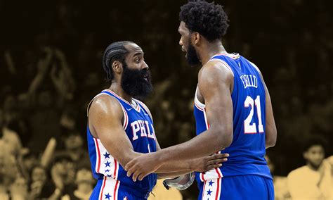 James Harden Opens Up On Playing Alongside Joel Embiid “hes Second To None” Basketball