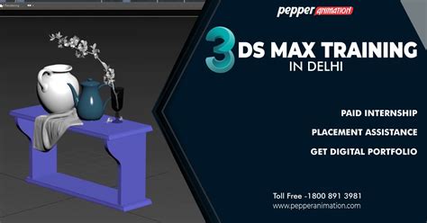 Best 3ds Max Course In Delhi Learn From Pepper Animation Institute