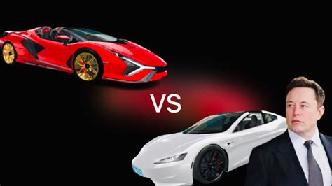 Lamborghini Vs Tesla Speed Text Elon Musk Be Proud 🥹 Of Tesla Youtube
