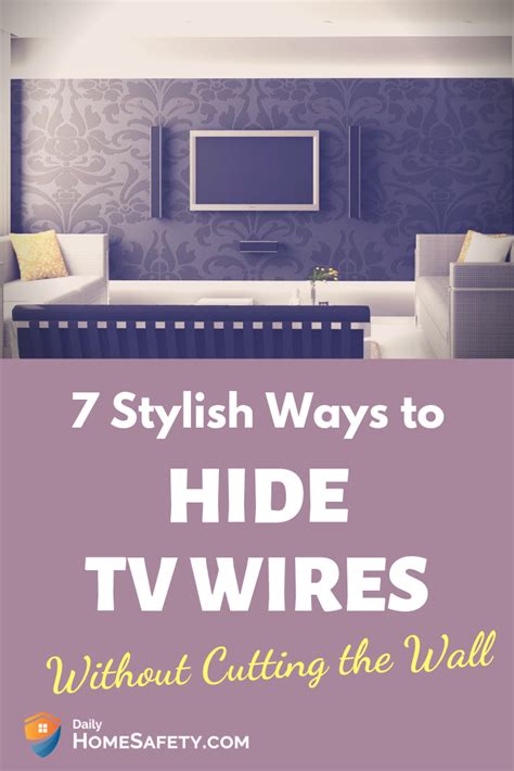9 Stylish Ways To Hide Tv Wires Without Cutting The Wall Artofit