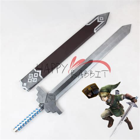 the legend of zelda hyrule warriors link sword pvc replica cosplay prop 0965 in model building