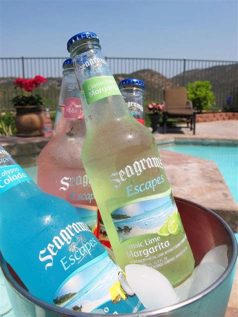 Seagrams Escapes By The Pool Jamaican Me Happy Calypso Colada And Lime Margarita Drinks