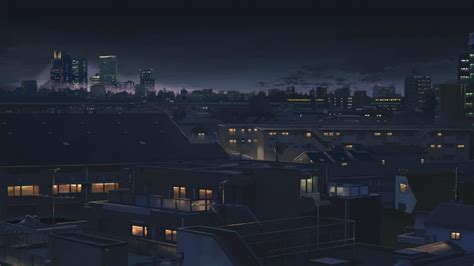 City buildings anime illustration, makoto shinkai, kimi no na wa. Anime City Wallpapers - Wallpaper Cave