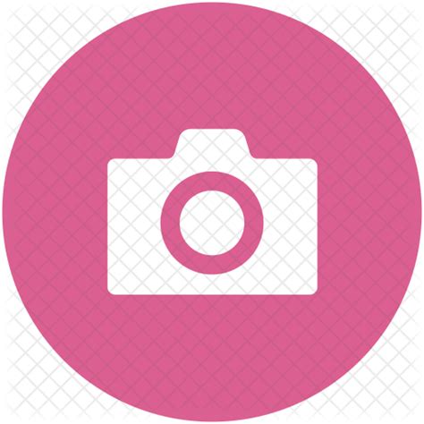Pink Camera Icon At Collection Of Pink Camera Icon