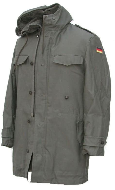 Mens Military Jackets German Old Style Moleskin Field Jacket Black 100