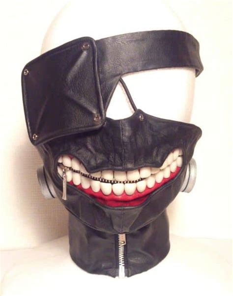 Tokyo ghoul kaneki ken mask face masks cosplay anime dustproof zipper masks props. Laughing Tokyo Ghoul Mask | Dravens Tales from the Crypt