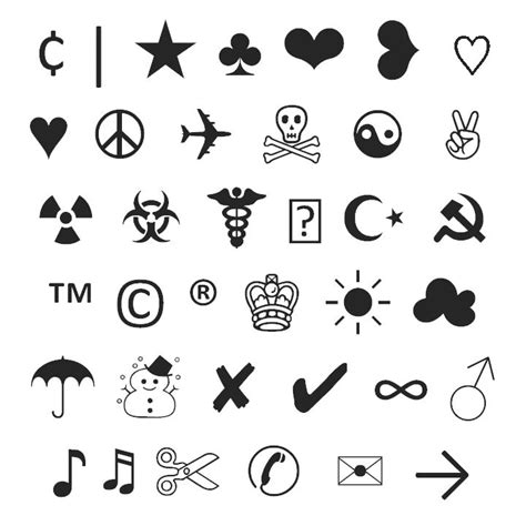 All text symbols characters and picture text. HEART COPY AND PASTE - cikes daola