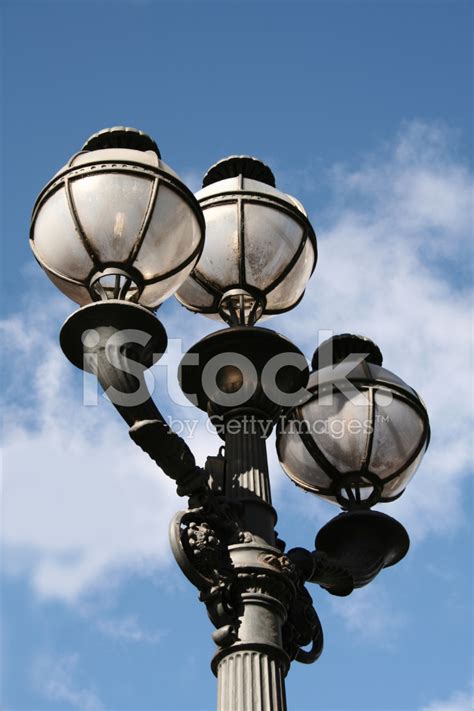 Vintage Street Lights Stock Photo Royalty Free Freeimages