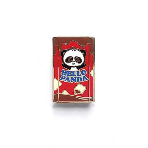 Hello Panda Pin Brooch Badge I Heart Badges