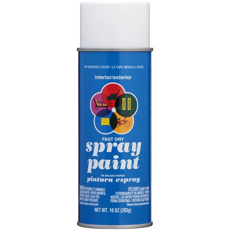 Fast Dry Gloss White Spray Paint 10 Oz