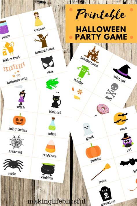 Printable Halloween Guessing Game Making Life Blissful