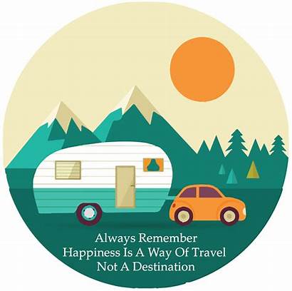 Camper Rv Clipart Camping Travel Camp Traveling