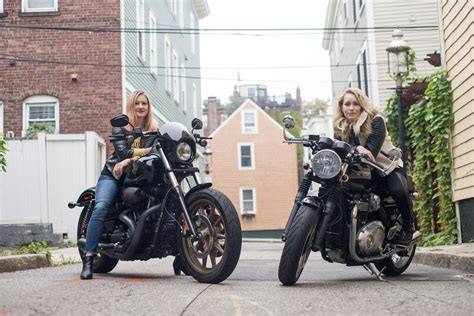 women motorcycle riders taking the lead