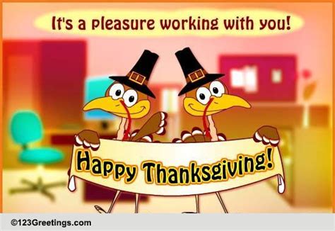 At Work Thanksgiving Free Business Greetings Ecards Greeting Cards