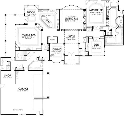 Over 300 block house & cottage plans with basement floor and terrace, plus construction cost estimate. free-L-shape-house-plans.gif 600×564 pixels | L shaped ...