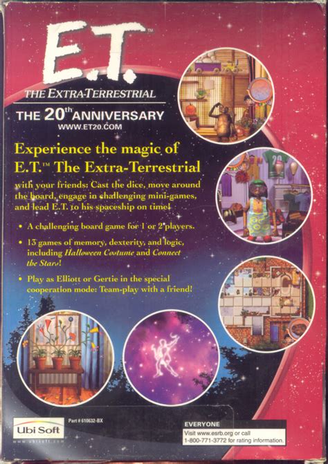 E T The Extra Terrestrial The 20th Anniversary 2002 Box Art