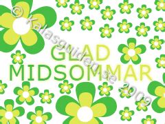 Väder och temperatur på samma nivå som julafton brukar vara givet för midsommarafton och i östergötland sviker vädergudarna inte på den första punkten i alla fall! Gratulera med en bild till mobilen! - Midsommar