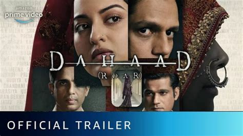 Dahaad Official Trailer Sonakshi S Gulshan D Vijay V Zoya Akhtar Amazon Prime Video