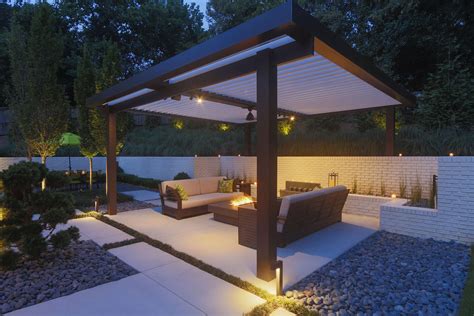 Garden Living Outdoor Kitchens — Louvered Pergolas Shade Structures Backyard Patio Patio