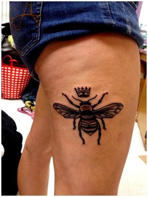 Cool Ink Bee Tattoo Queen Bee Tattoo Tattoo Designs