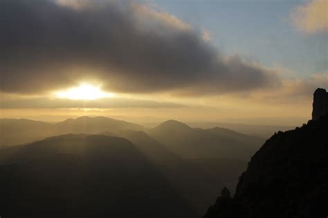 Free Images Nature Horizon Cloud Sky Sun Sunrise Sunset Mist