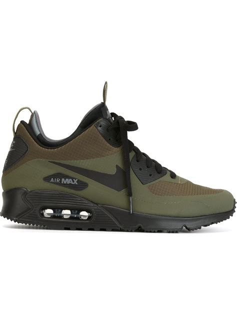Nike Air Max 90 Mid Winter Sneaker Boots In Green For Men Lyst