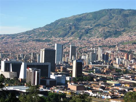 Panorámica Del Centro De Medellín Antioquia Colombia Flickr