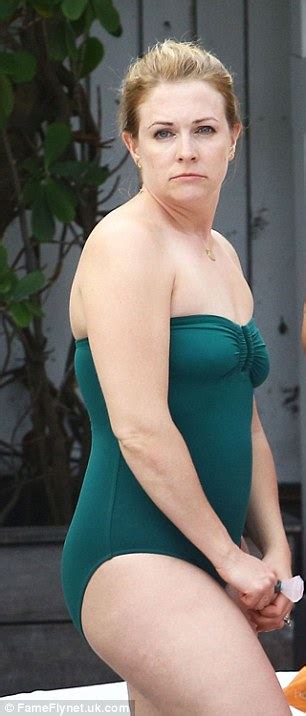 Melissa Joan Hart Shows Off Slimmed Down Figure In Strapless Swimsuit