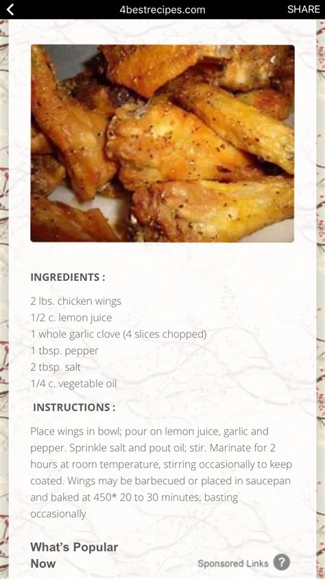 Place on a serving place, sprinkle extra salt and pepper combine chicken wings, shaoxing wine, grated ginger, garlic, salt and pepper in a large mixing bowl. Idea by Chris Booth on Receipes | Stuffed peppers, Food ...