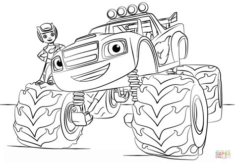 Search through 623,989 free printable colorings at getcolorings. Blaze Monster Truck coloring page | Free Printable ...