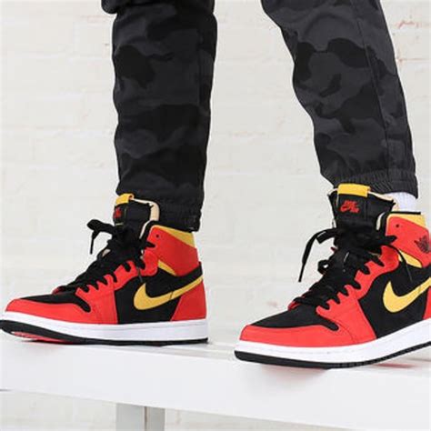 Jordan 1 High Zoom Comfort Chile Red Duyet Fashion