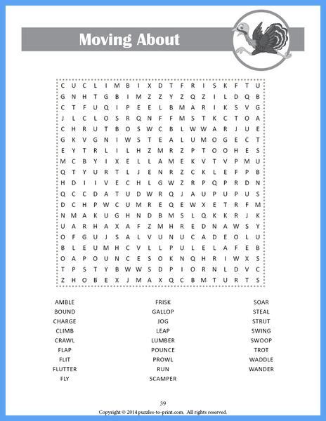 Animal Word Search Puzzles Printable Pdf Puzzles To Print