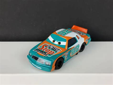 Disney Pixar Cars Diecast 155 Mattel Sputter Stop 92 Race Car Rubber