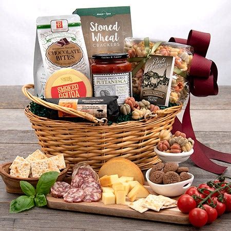 This is your spot to find unique gifts for men. Italian Gift Basket Select by GourmetGiftBaskets.com