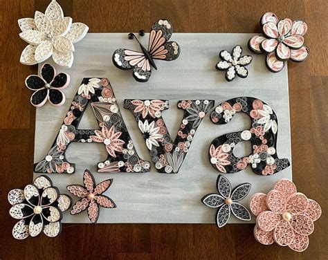 templates  quilled letters quilling letters patterns   etsy   quilling designs