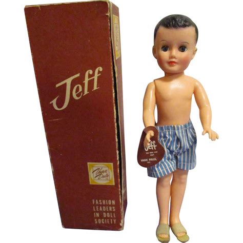 1950s Vogue Jeff Doll In Original Box With Tag Dolls Vintage Vogue