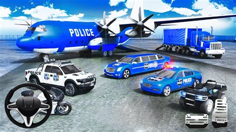 Police Car Transport Truck Police Prado Transport Truck Android