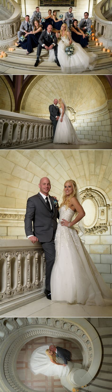 Krystal And Anthony Old Courthouse Cleveland Wedding Akron Wedding Photographer David Corey