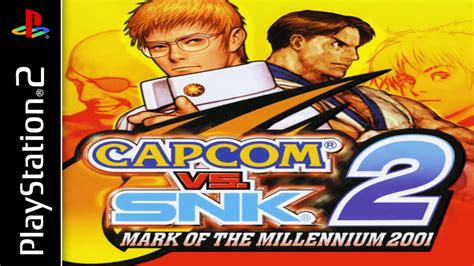 Capcom Vs Snk 2 Mark Of The Millennium 2001 Ps2 Gameplay Youtube
