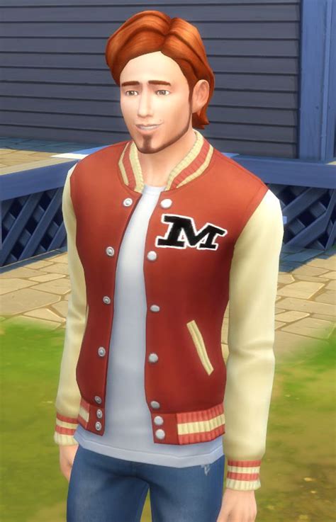 Mod The Sims Glees Mckinley Letterman Jacket