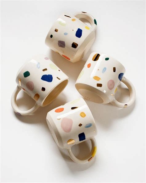 Willowvane On Instagram “confetti Collection 🎉” Pottery Mugs Handmade Ceramics Ceramics