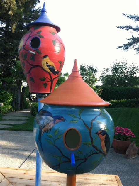 Susan Shelton Ceramic Artist Bird Houses