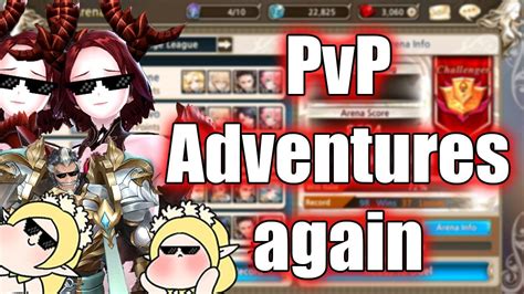 Kings Raid Pvp Adventures 8 Challenger Tier Youtube