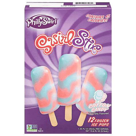 Philly Swirl Stix Cotton Candy Ice Cream Foodtown